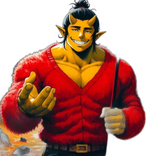 dragon, staff, animal, face transparent PNG cut-out