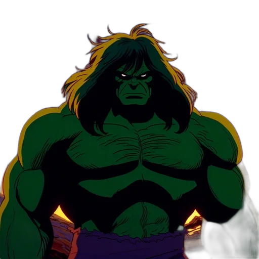 comic book art, concept art, cartoon, anime transparent PNG cut-out