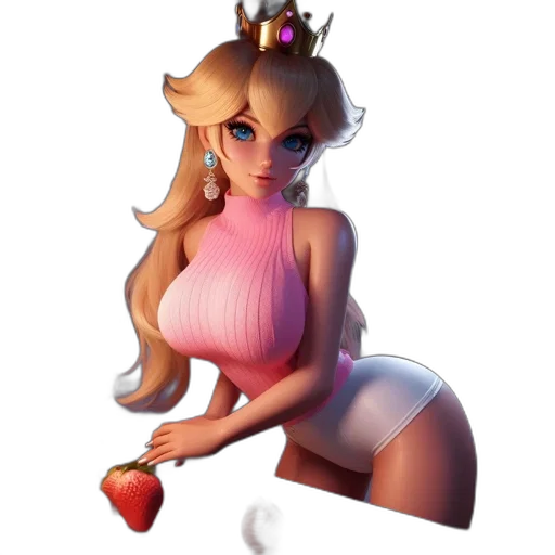 dress, crown, staff, concept art transparent PNG cut-out