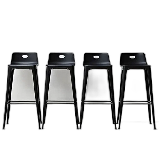furniture, 3d render, monochrome, our transparent PNG cut-out