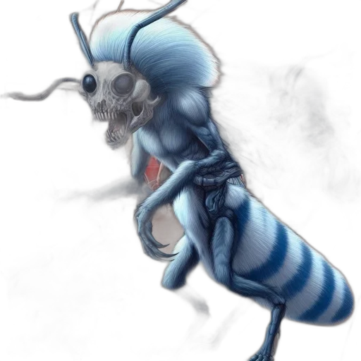 creature, animal, robot, staff transparent PNG cut-out