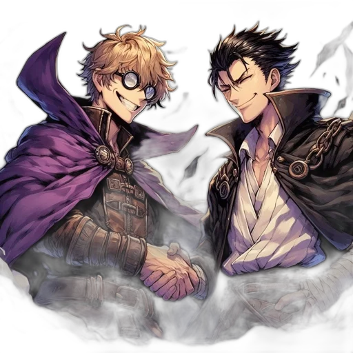 fantasy art, concept art, comic book art, anime transparent PNG cut-out
