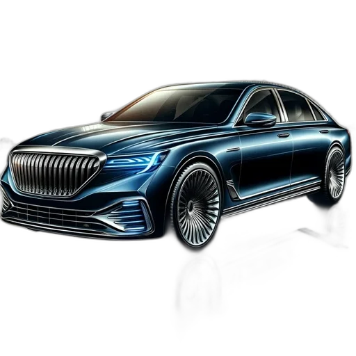 car, photorealistic, 3d render, concept art transparent PNG cut-out