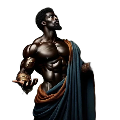 concept art, comic book art, fantasy art, 3d render transparent PNG cut-out
