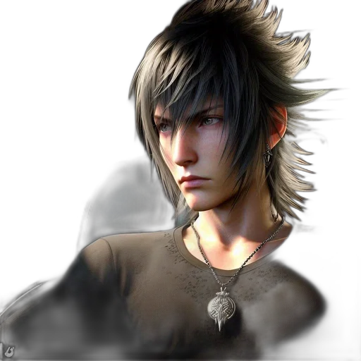 dragon, face, fantasy art, photorealistic transparent PNG cut-out