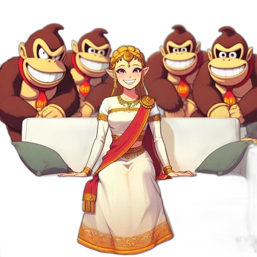 crown, staff, jewelry, concept art transparent PNG cut-out