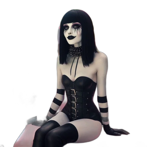 mask, creature, dress, concept art transparent PNG cut-out