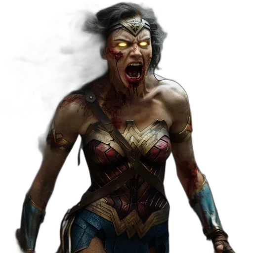 concept art, comic book art, fantasy art, photorealistic transparent PNG cut-out