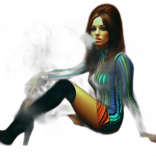 dress, robot, concept art, fantasy art transparent PNG cut-out