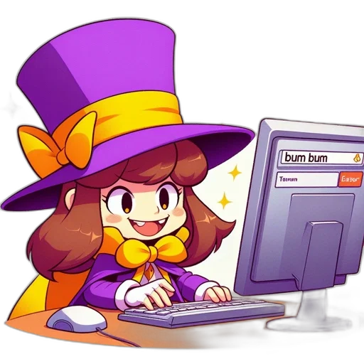 staff, hat, robot, crown transparent PNG cut-out