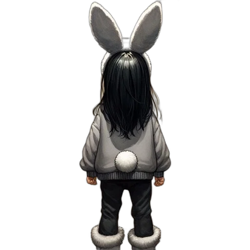 jacket, mask, animal, hair transparent PNG cut-out
