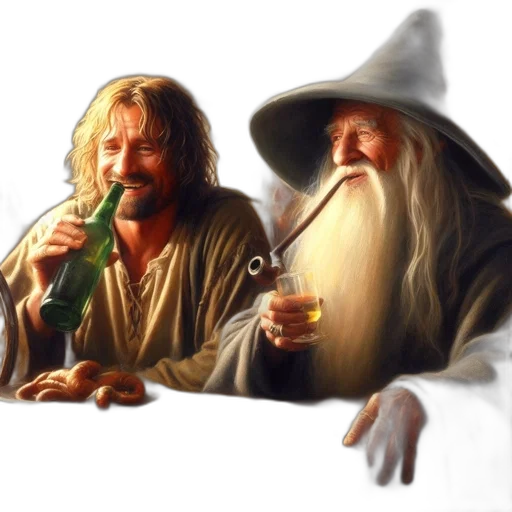 fantasy art, concept art, oil painting, photorealistic transparent PNG cut-out
