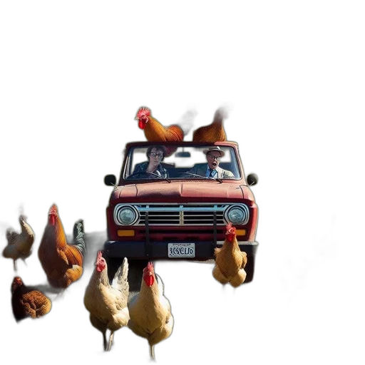 car, animal, food, robot transparent PNG cut-out