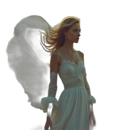 dress, concept art, fantasy art, photorealistic transparent PNG cut-out