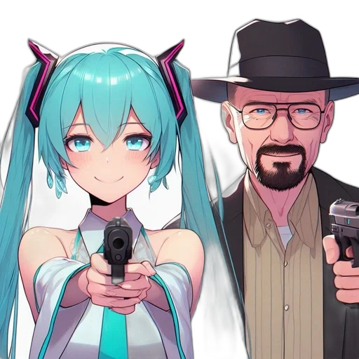 weapon, staff, robot, anime transparent PNG cut-out