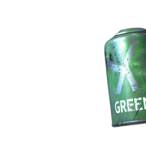 bottle, creature, food, 3d render transparent PNG cut-out
