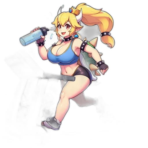 weapon, staff, robot, dress transparent PNG cut-out