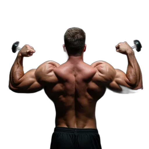 weapon, photorealistic, man, gym transparent PNG cut-out