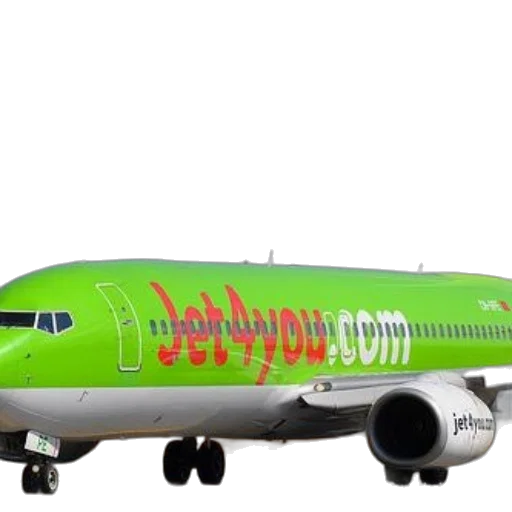 green, jet4you, com, airplane transparent PNG cut-out