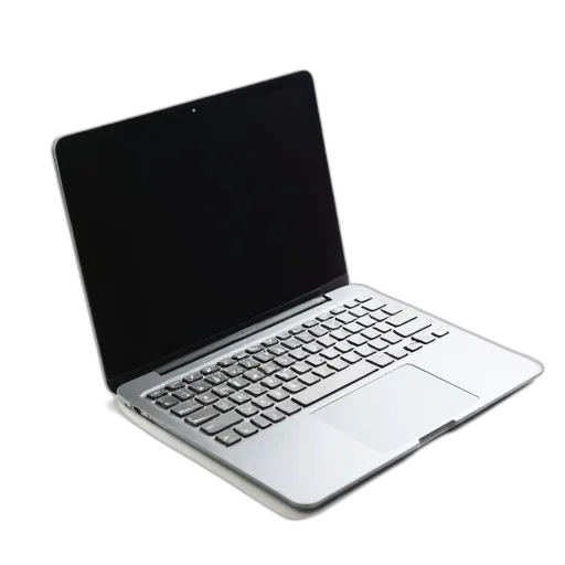 3d render, silver, ipad, keyboard transparent PNG cut-out