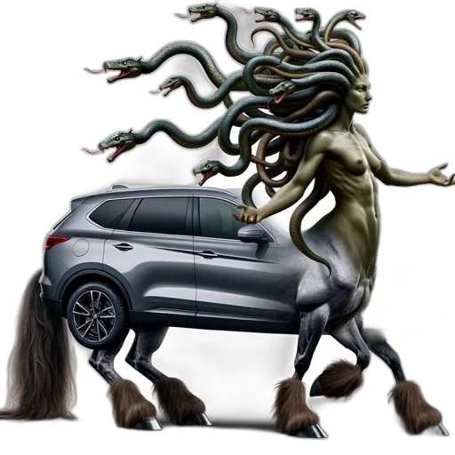 creature, car, hair, animal transparent PNG cut-out