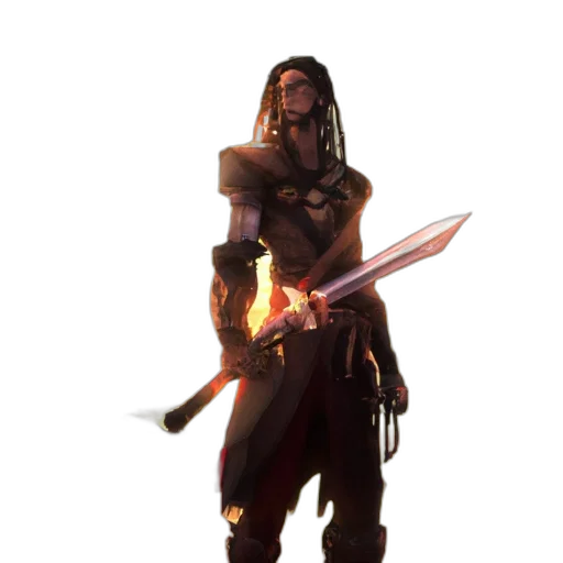 sword, staff, weapon, concept art transparent PNG cut-out