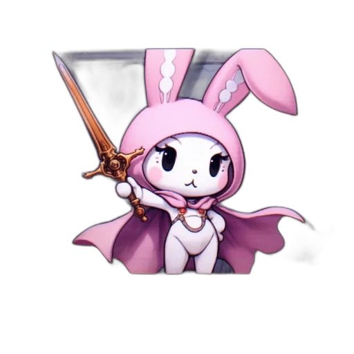 weapon, staff, sword, pixel art transparent PNG cut-out