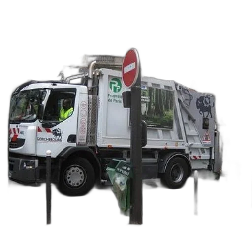 3d render, concept art, photorealistic, garbage transparent PNG cut-out