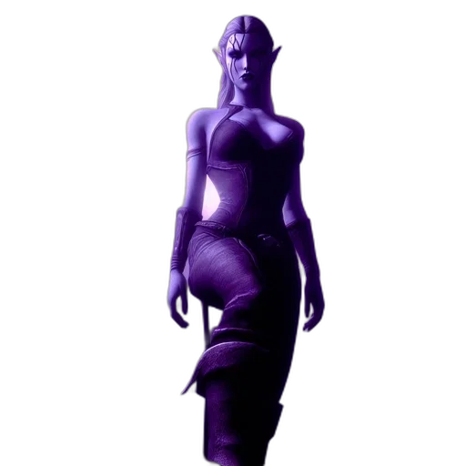 dress, robot, staff, creature transparent PNG cut-out