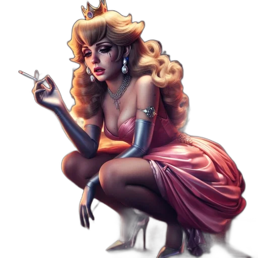 dress, concept art, fantasy art, pixel art transparent PNG cut-out