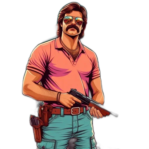 weapon, comic book art, concept art, cartoon transparent PNG cut-out