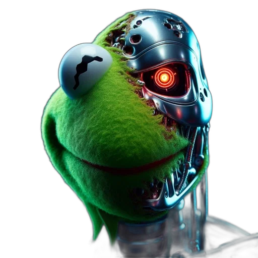 robot, face, mask, creature transparent PNG cut-out