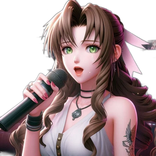 staff, anime, pixel art, cartoon transparent PNG cut-out