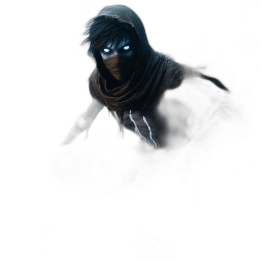 mask, face, creature, staff transparent PNG cut-out
