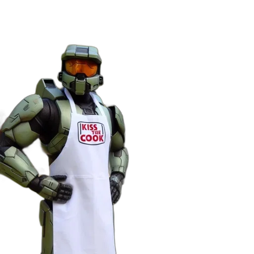 robot, food, 3d render, concept art transparent PNG cut-out
