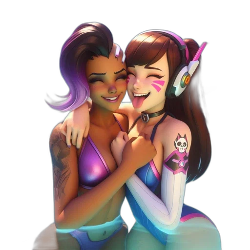 concept art, fantasy art, pixel art, cyberpunk transparent PNG cut-out