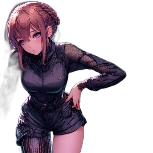 jacket, dress, weapon, robot transparent PNG cut-out
