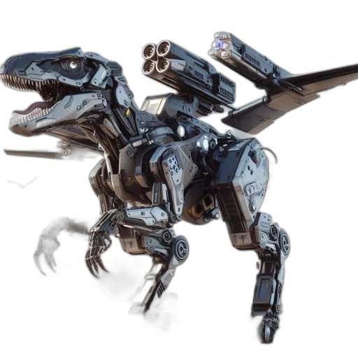 dragon, robot, creature, animal transparent PNG cut-out