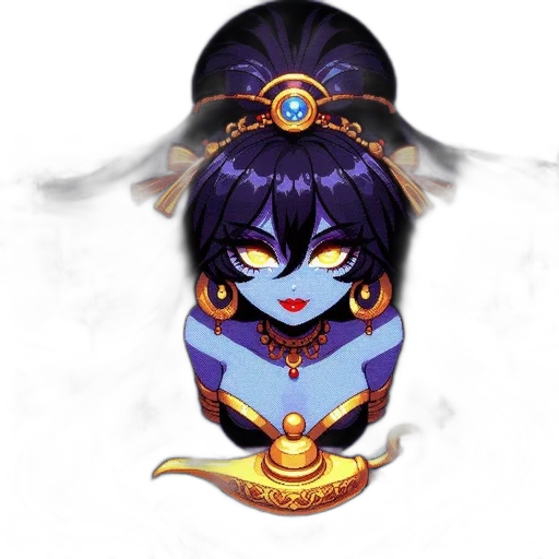 jewelry, staff, mask, fantasy art transparent PNG cut-out