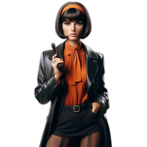 jacket, staff, weapon, concept art transparent PNG cut-out