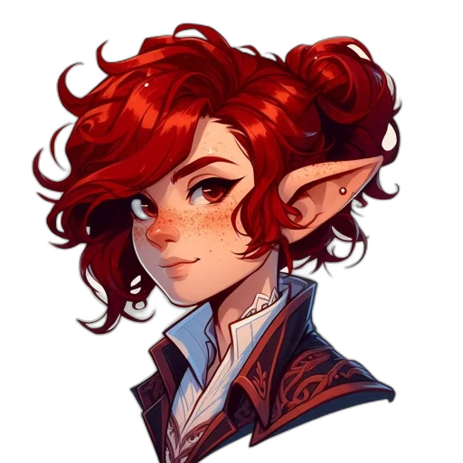 staff, face, dragon, hair transparent PNG cut-out