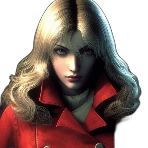 jacket, face, comic book art, concept art transparent PNG cut-out