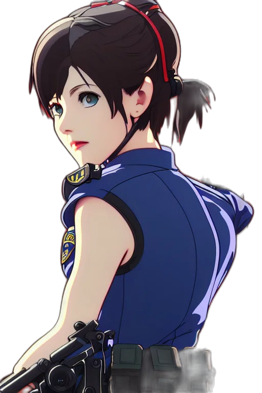 staff, face, weapon, dress transparent PNG cut-out