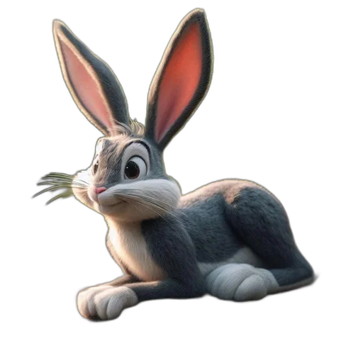 animal, creature, staff, 3d render transparent PNG cut-out