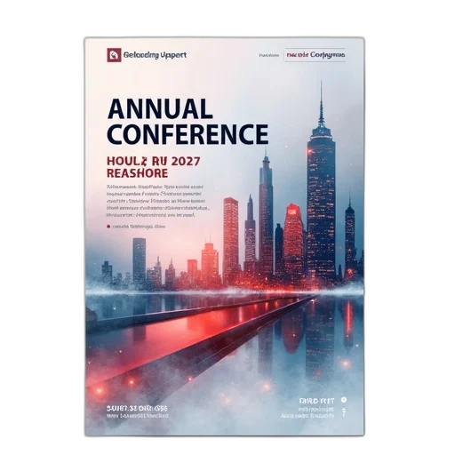 brochure, layout, template, annual transparent PNG cut-out
