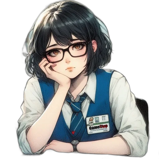 staff, face, animal, robot transparent PNG cut-out