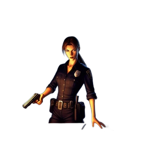 weapon, staff, jacket, pixel art transparent PNG cut-out