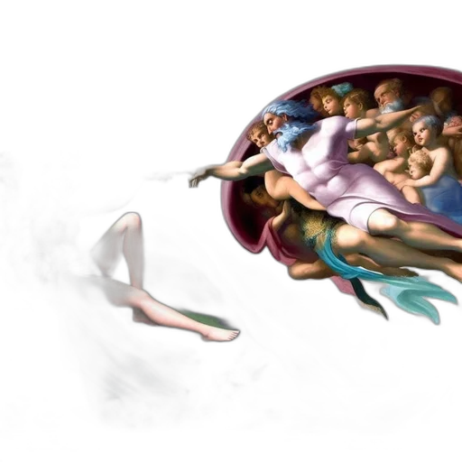 concept art, photorealistic, fantasy art, 3d render transparent PNG cut-out
