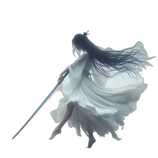 sword, weapon, dress, staff transparent PNG cut-out