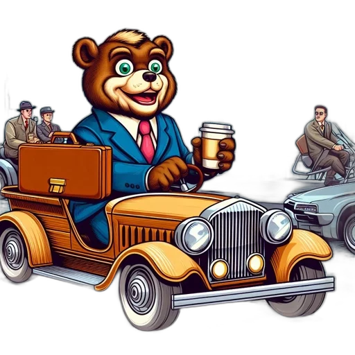 car, concept art, pixel art, cartoon transparent PNG cut-out